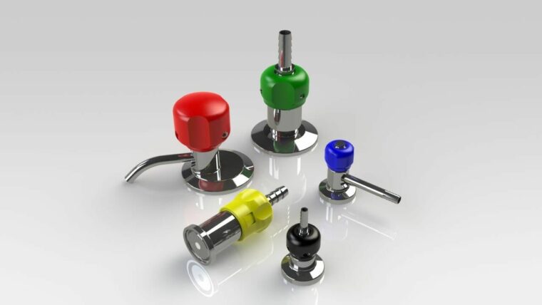 Fluid Line Bleed, Sample, and Vent Valves