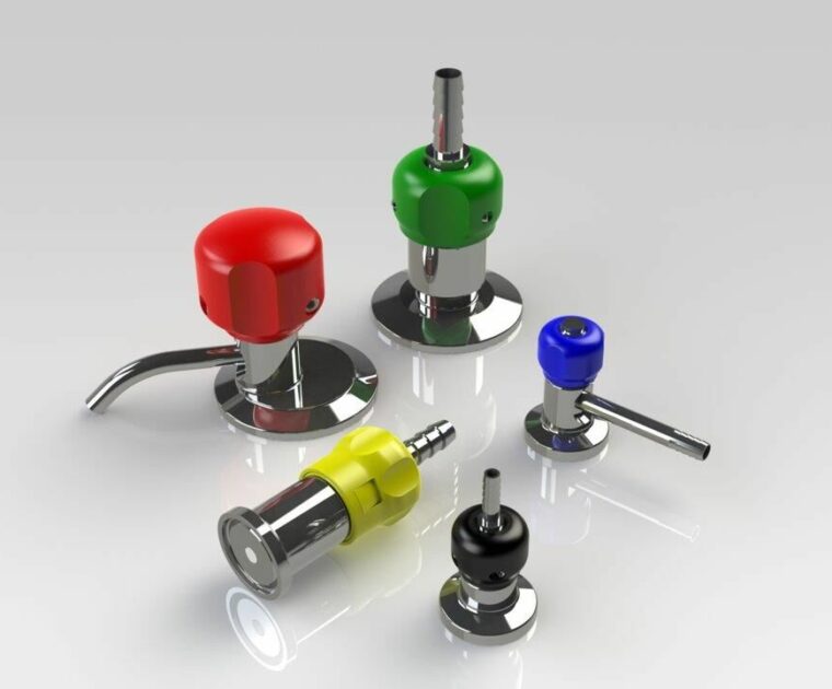 Fluid Line Bleed, Sample, and Vent Valves