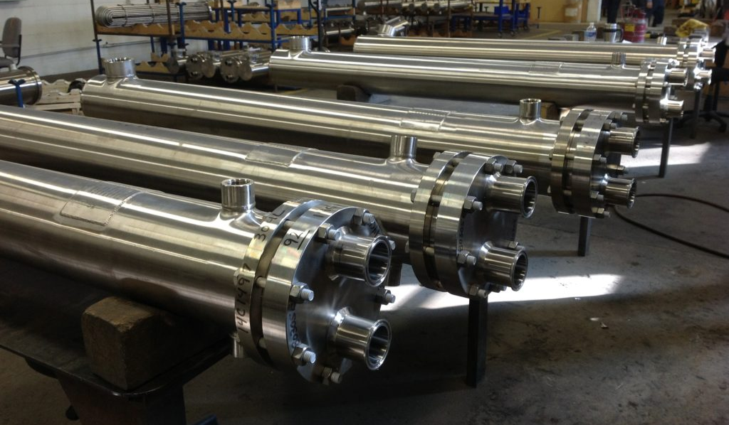 sanitary heat exchangers