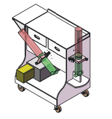 custom weighing cart for pharma and biopharma applications from Acuity Process Solutions