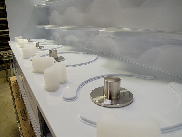 magnetic mixing heads on custom mixing table for pharma and biopharma from Acuity Process Solutions magnetic mixing heads on custom mixing table for pharma and biopharma from Acuity Process Solutions