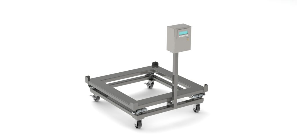 AccuCart Tote Weighing Cart for Pharma and BioPharma Applications