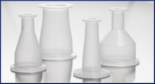 single use plastic fittings for biopharma Single use Tri Clamp Fittings