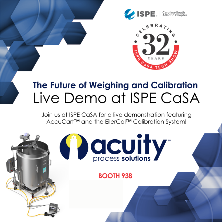 Weighing Solutions demo at ISPE CaSA 2025