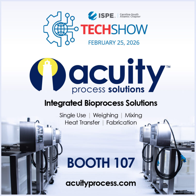 Acuity Process Solutions to Exhibit at ISPE CaSA 2026